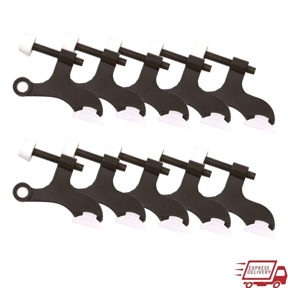 

Шарнирный штифт с полым сердечником Дверной стопор, 10 шт. Настенные протекторы из цинкового сплава, натертая маслом бронза, простая установка, прочная конструкция