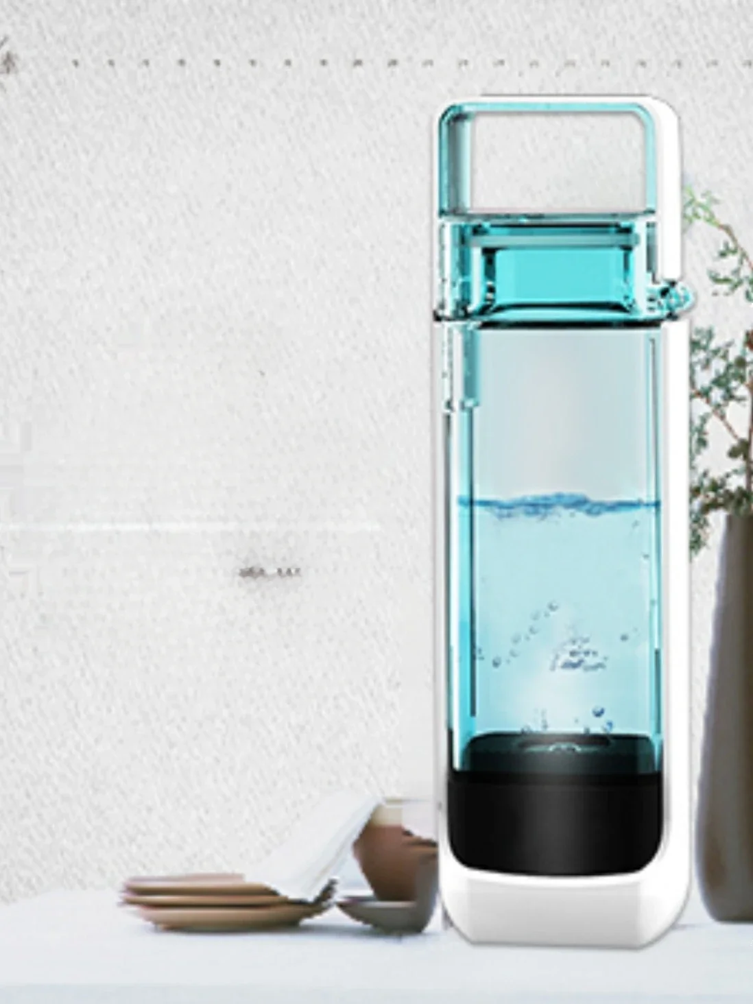 Hydrogen-rich water cup Hydrogen-rich water cup portable high-concentration weakly alkaline electrolytic negative ions