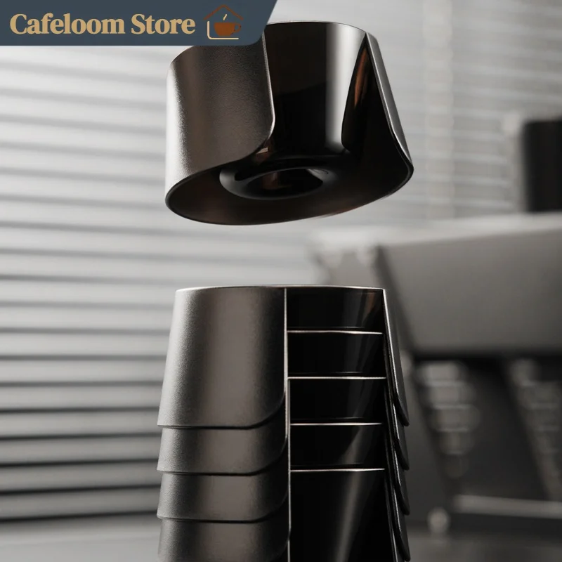 Mhw-3bomber Coffee Cupping Bowl Sca Certified Professional Food Grade PC Stackable Double Layer Coffee Bean For Tasting Enthusia