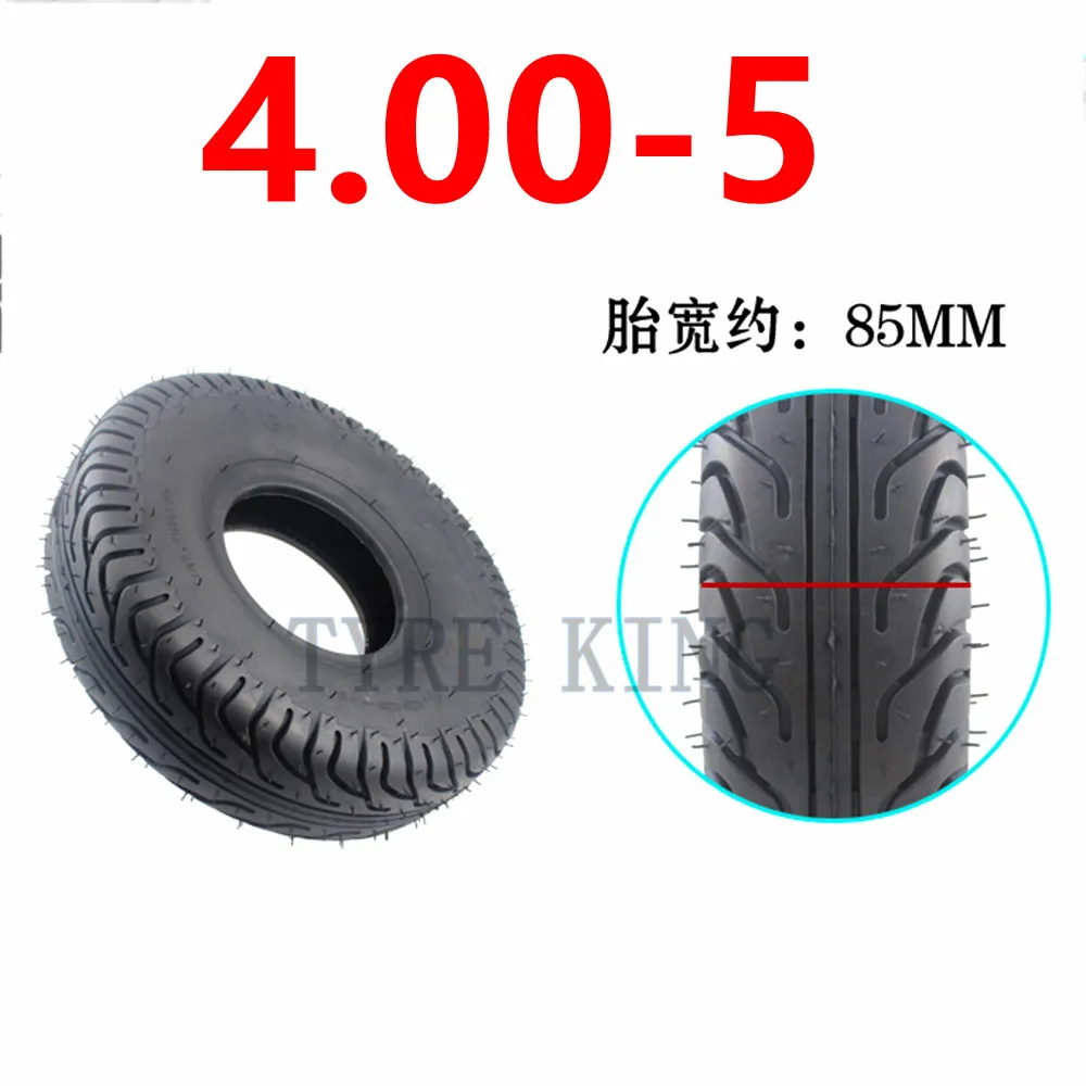 4.00-5 Elderly Scooter Wheel Tyre 400-5 Inch Mini MOTO Car Electric Scooter Tire Special Walking Tire with Inner Tube