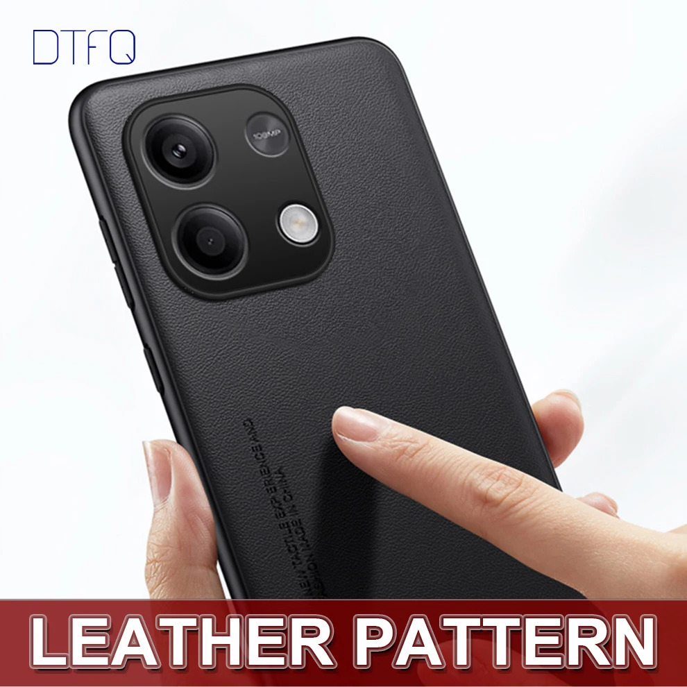 Funda de cuero con patrón para Redmi Note 13 Pro 4G, Funda de cuero de lujo para Redmi Note 13 Pro Global