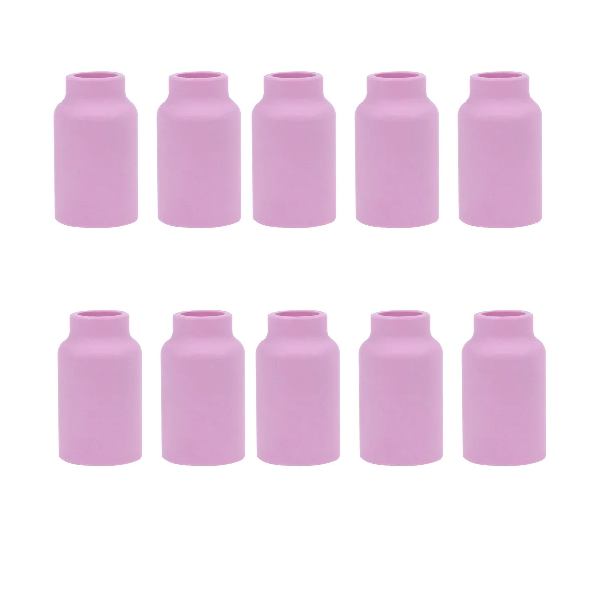 10 قطعة فوهات سيراميك عالية الأداء لحام Tig عزل حراري موثوق به مناسب كقطع غيار لحام قوس الأرجون #3