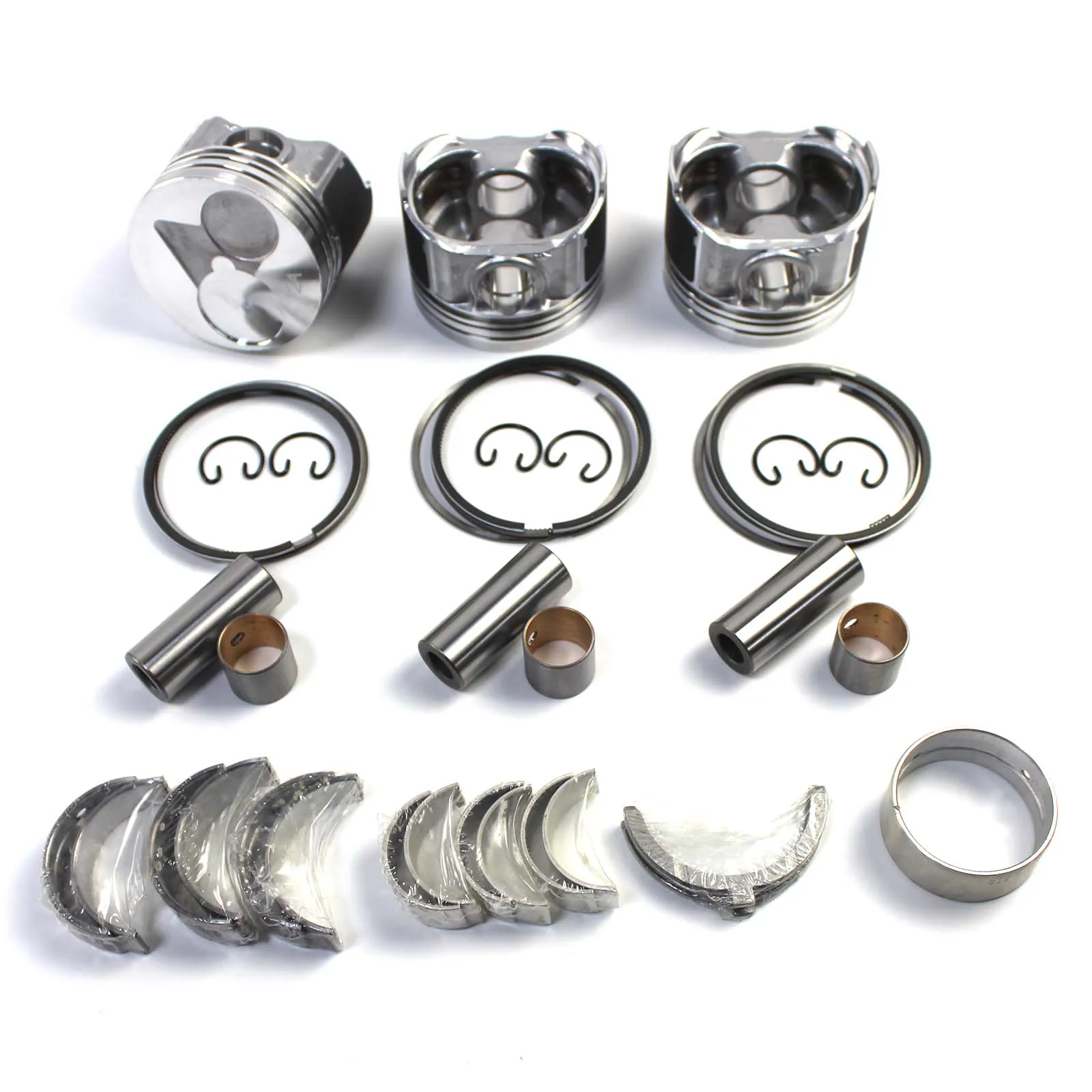 SINOCMP 3TNV70 Engine Overhaul Rebuild Kit for John Deere Yanmar 3TNV70BJUV 3D70E VIO15-3 VIO10-2 VIO15-2A XUV 850D