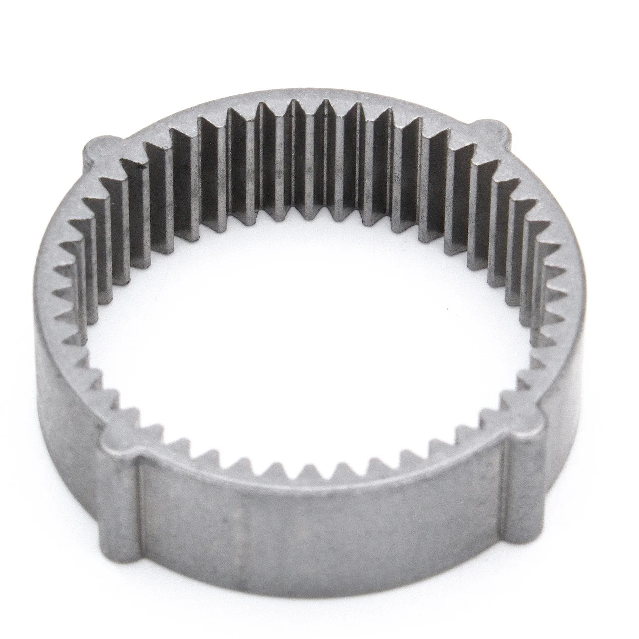 Cylindrical Internal Gear Ring 0.6M 48T Teeth Metal Precision Spur Gear