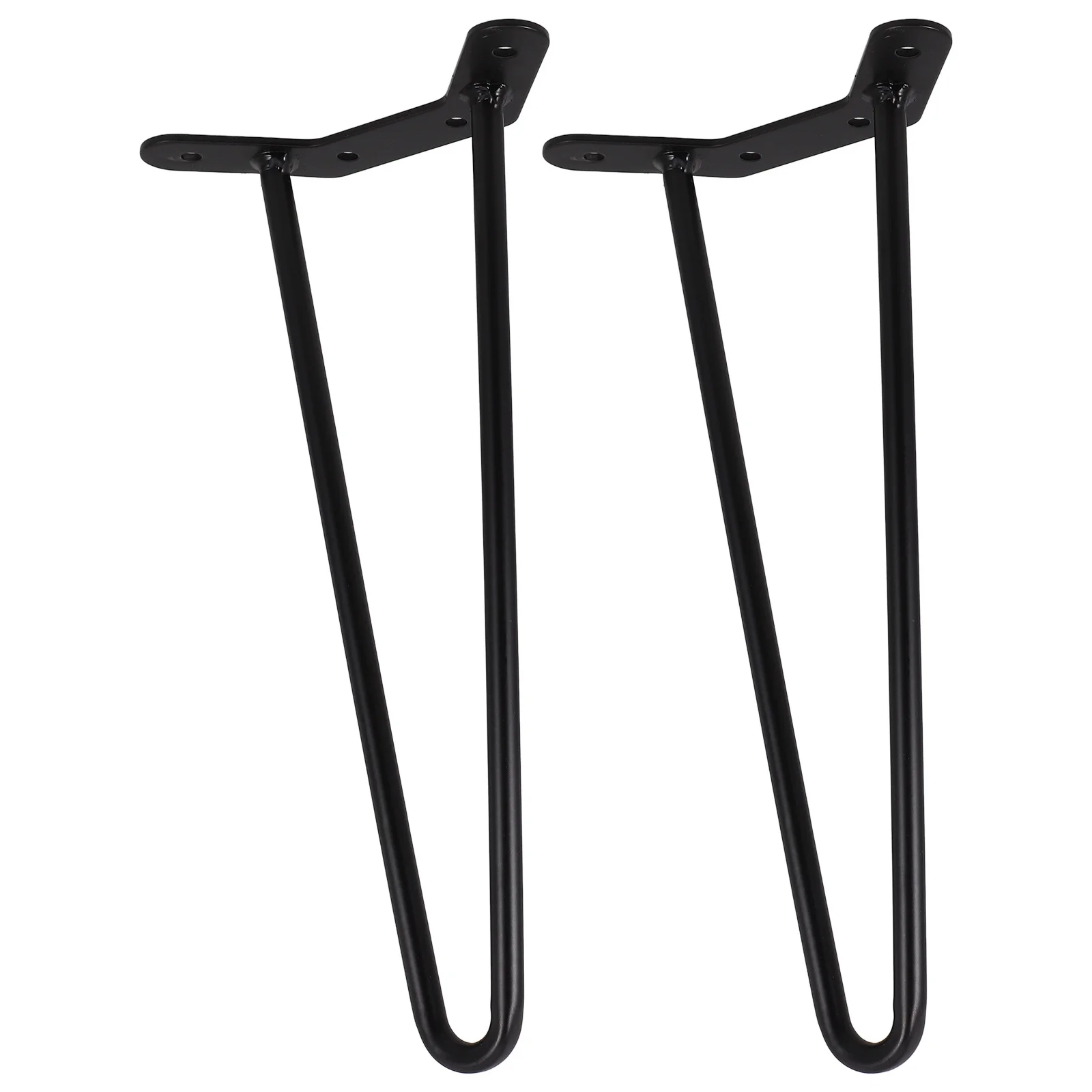 

2Pcs Hairpin Table Legs Metal Furniture Legs for Small Table End Desk Counter Industrial Style Stable Easy Install