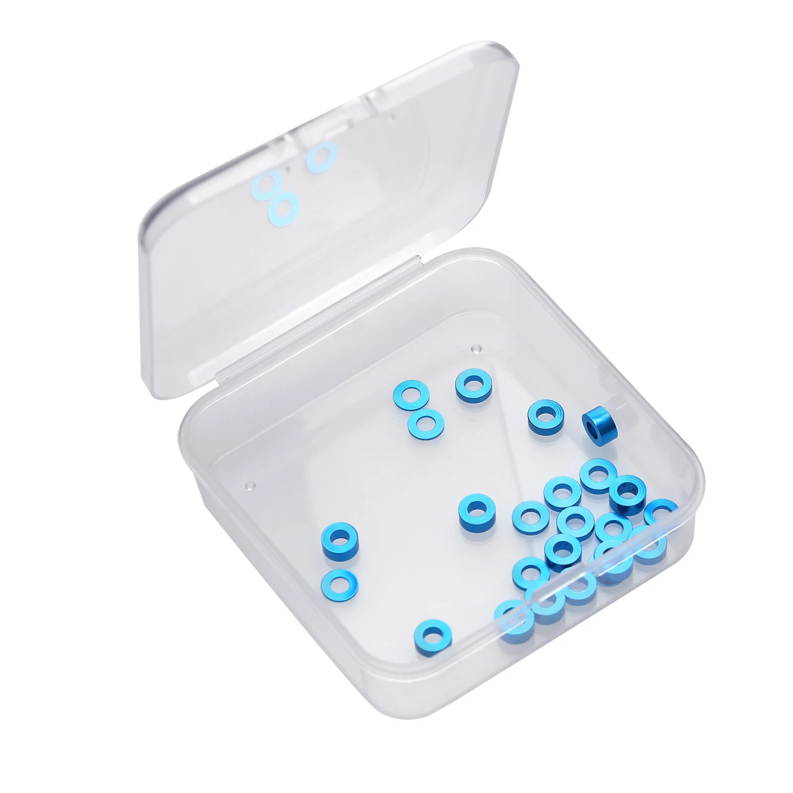 24 قطعة M3 المسمار فاصل مجموعة 3 مللي متر مسامير شقة طوقا غسالة فاصل ل RC سيارة طامية 53539 TT02 TT01 XV01 XV02 HSP WLtoys HPI YOKOMO