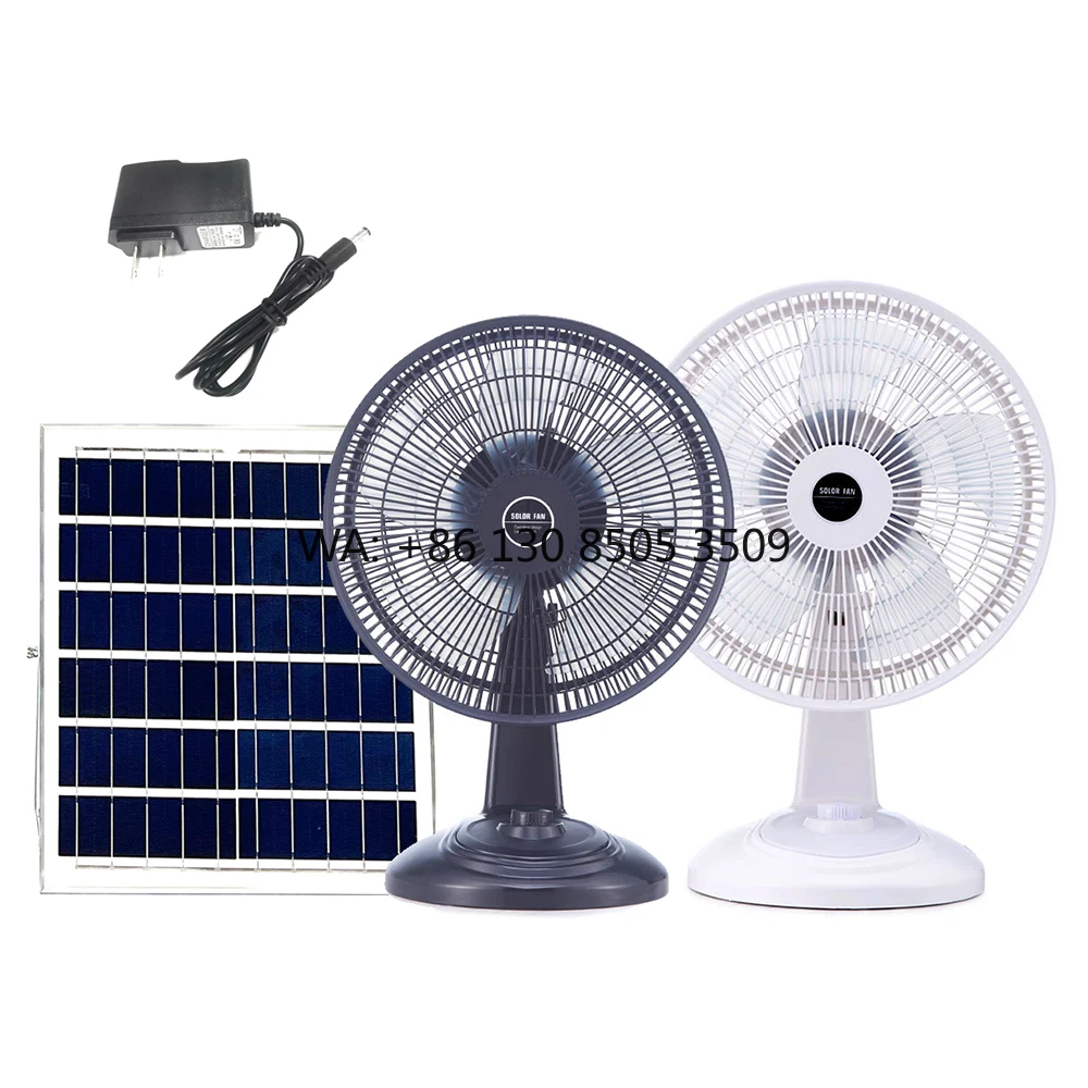 

12-Inch Home Use Solar Stand Fan Battery Chargeable with One Wind Speed Charging Abilities