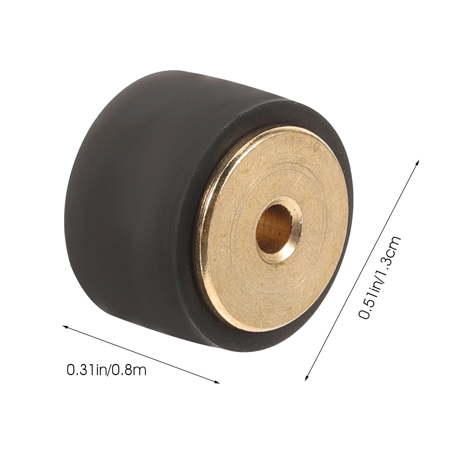 آلة شريط كاسيت قرصة الأسطوانة 13 مللي متر لإصلاح مسجل الصوت صيانة خفيفة الوزن طويلة الأمد سطح الاحتكاك بكرة