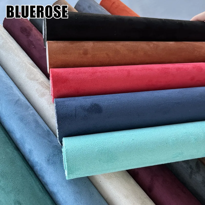 Suede Fabric Sticker Self Adhesive Suede Leather for DIY Car Interior Stretch Velvet Fabrics Fix Patches for Sofa Car Decorative