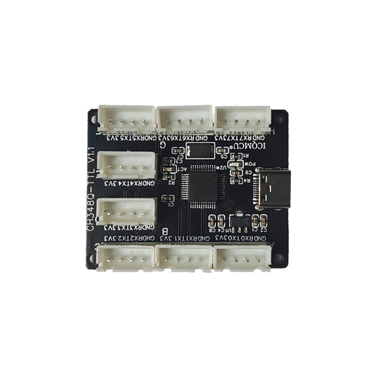 CH348 module Type-C 8-way multi-channel serial port expansion board module USB-TTL module CH348Q Type-C