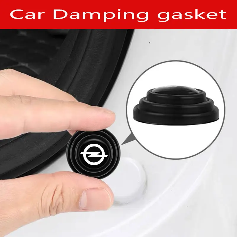 Car Door Shock Absorbing Gasket Buffer Stickers For opel astra j h corsa d G k vectra bvectra b insignia Mokka Zafira Accessorie