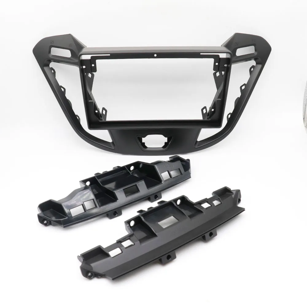 9 Inch Car Radio Fascia For Ford Transit Tourneo 2017  Low High Configuration ABS Dash Kit