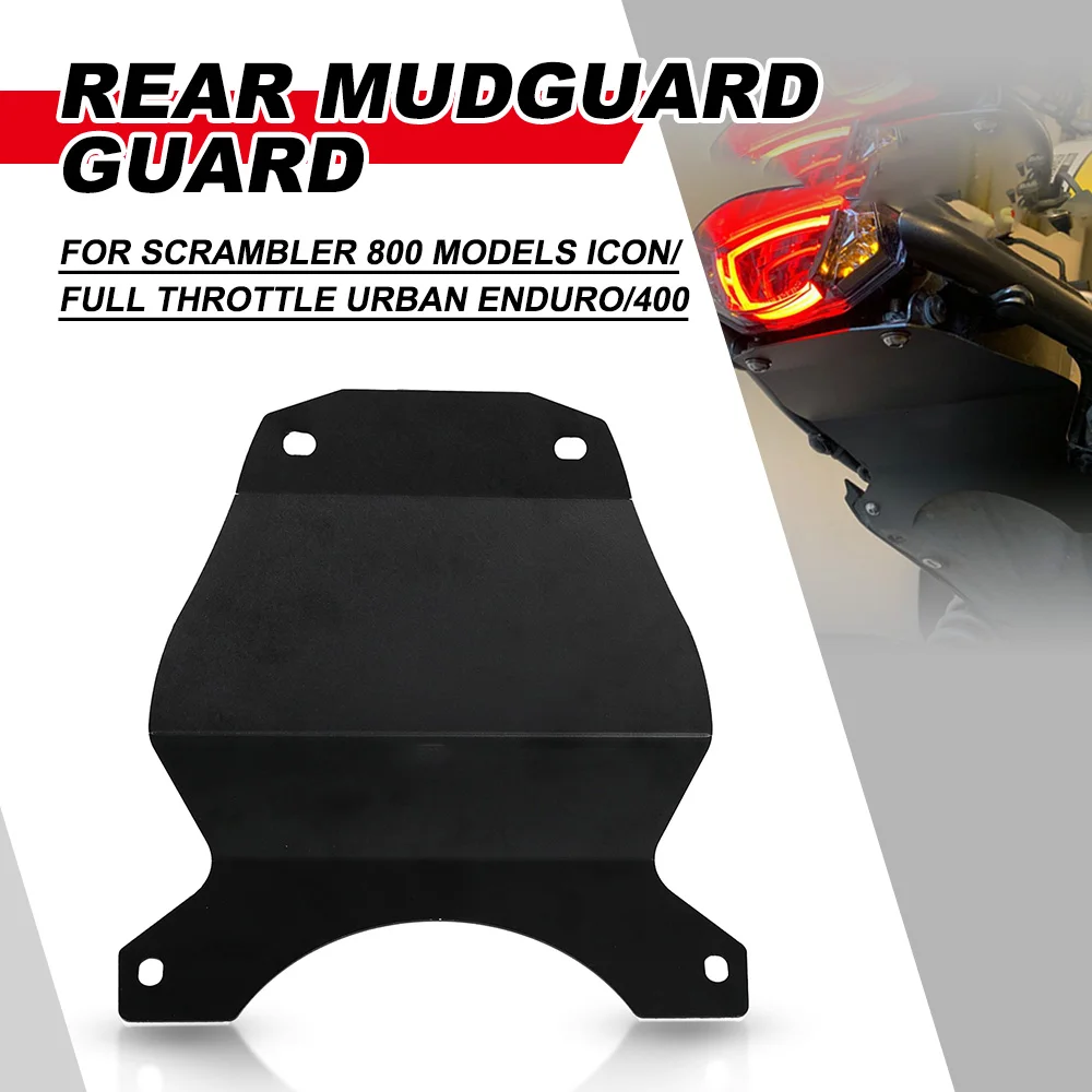 

Motorcycle Rear Fender Forward Splash Guard FOR Ducati Scrambler 800 Models Icon/Full Throttle Urban Enduro/400 Models sixty 2