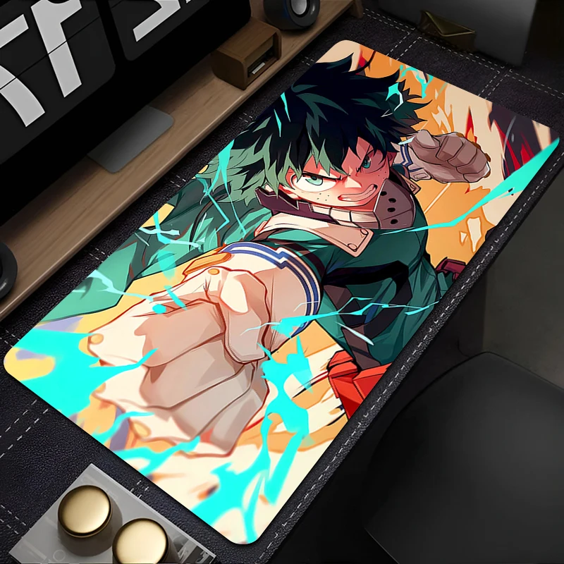 My Hero Academia Mousepad Game Computer Desk Mat Table Keyboard Big Mouse Pad Laptop Cushion Non-slip Deskpad PC carpet Mousepad