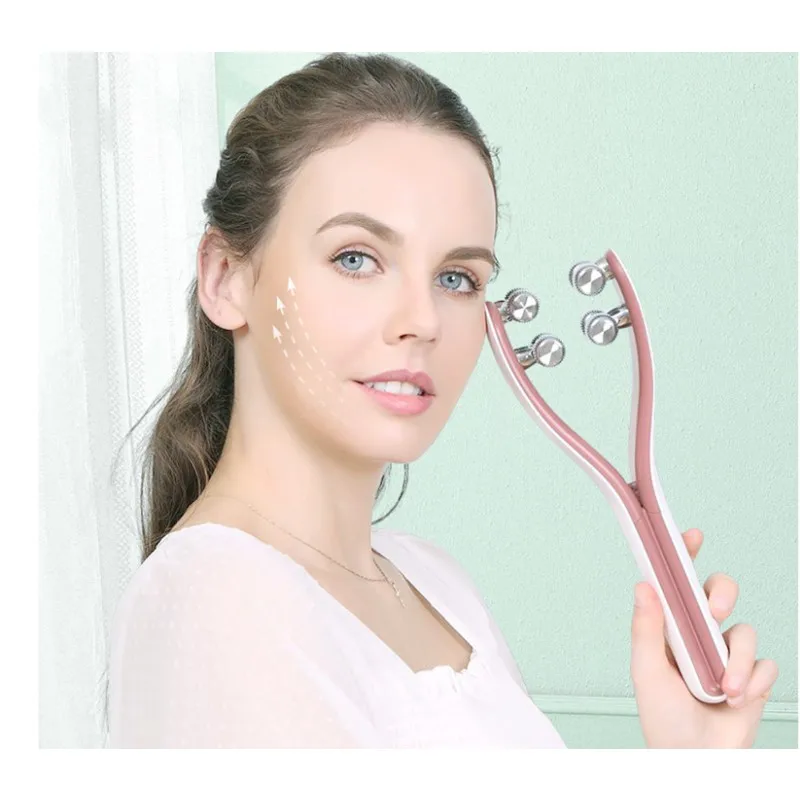 

V face roller cosmetic instrument facial massager V face lift bar double chin shape face to tighten the instrument