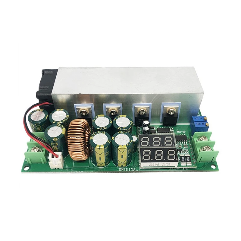 DC-DC Convertor 12V-80V to 2.5-50V 600W Adjustable Buck Power Supply 20A Constant Voltage/Constant Current Power Supply Module