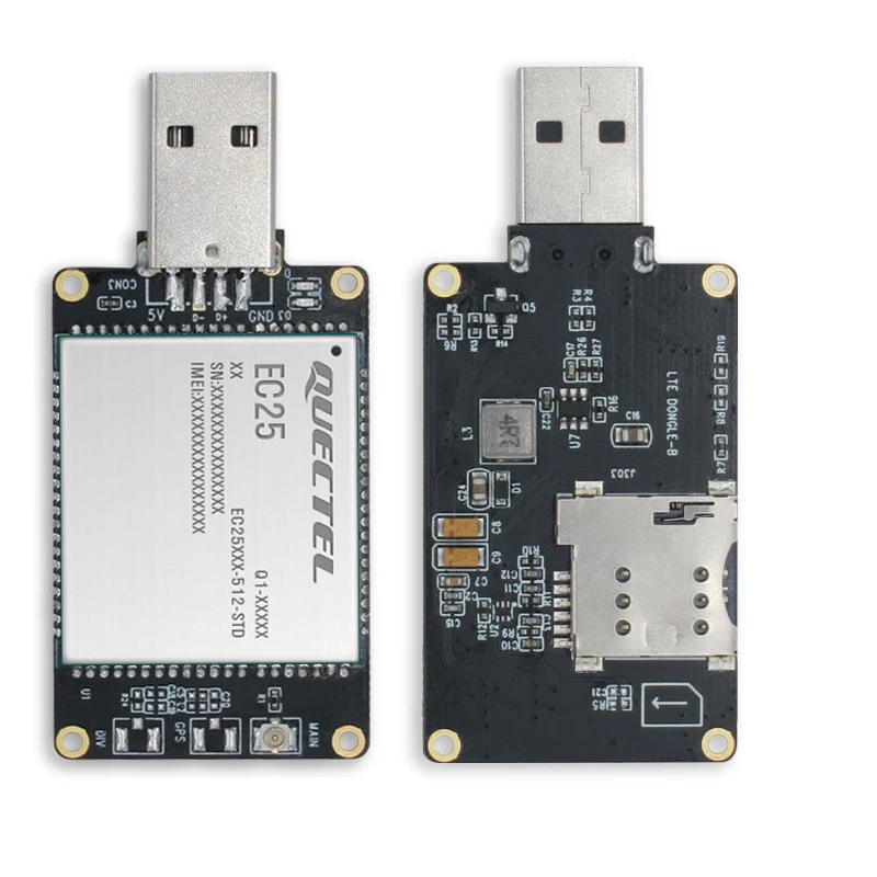 

LTE Cat 4G USB DONGLE Quectel EC25-EC EC25-EUX EC25-J EC25-E EC25-AUX EC25-AFX USB2.0 4PIN Modem