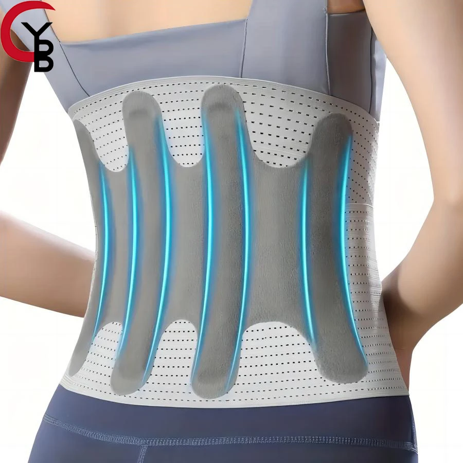 Back Brace for Lower Back Pain-Support for Women&Men-Breathable Design With Lumbar Support Pad-Lumbo Sacral Belt for Pain Relief