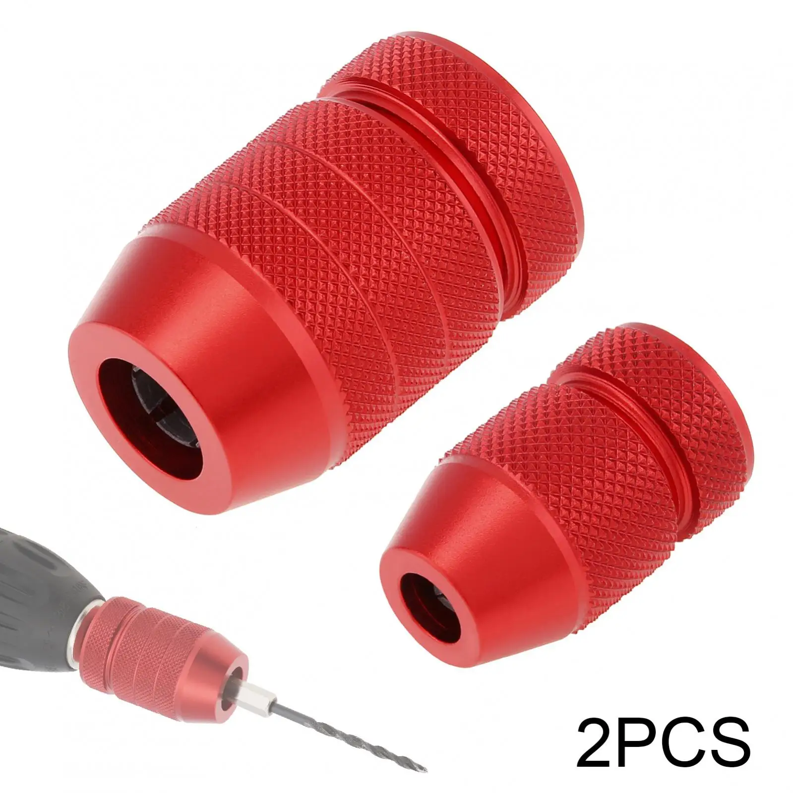 

2pcs Adjustable Drill Stop Set Aluminum Alloy Outer Ring for Drill Bits Woodworking Tool Countersink Drill Depth Stopper Collar