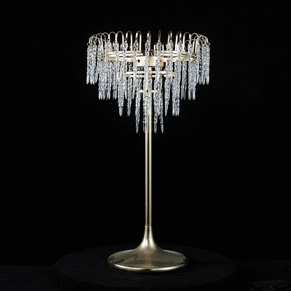 5pcs f30 Gold Flower Stand Wed - Lighting Decoration Stand recension och pris
