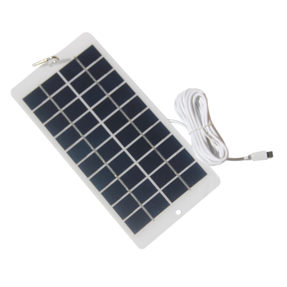 1pc Solar Panel 4.5W 5V Solar Panel DC Micro Battery Charger Waterproof Portable Solar Charger Mobile Phone Power Bank Parts