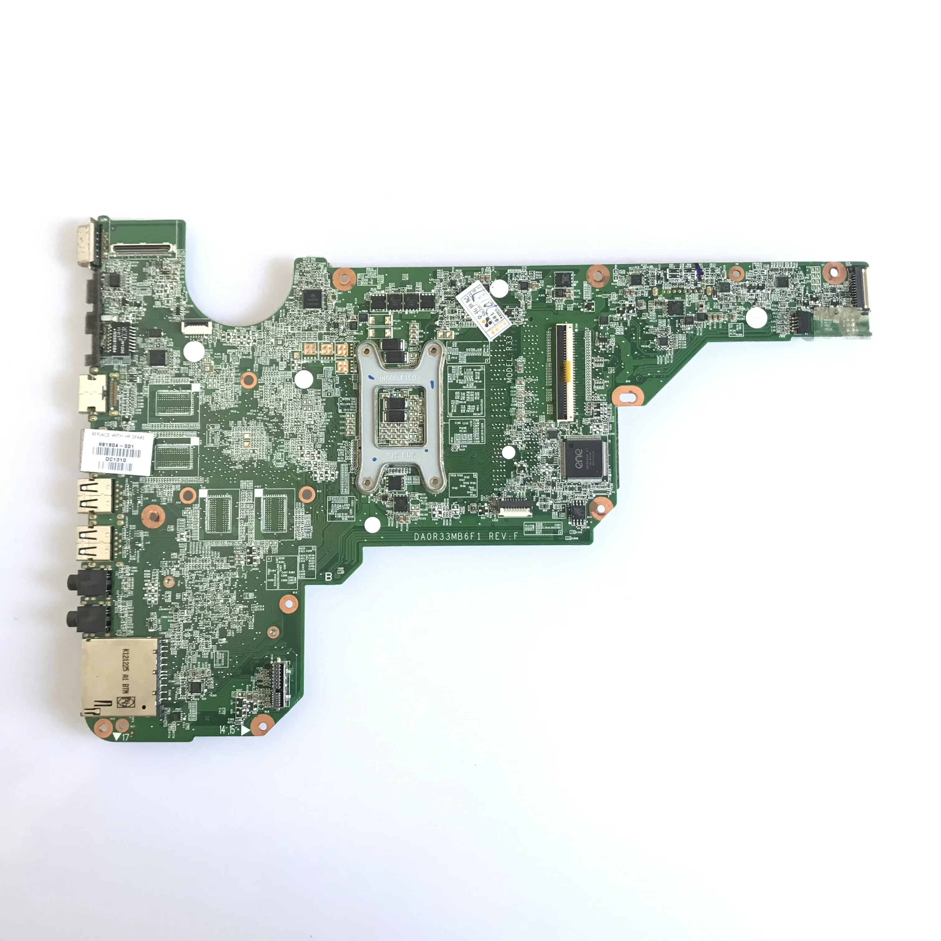 DA0R33MB6E0 DA0R33MB6F1 motherboard for HP Pavillion G4-2000 G6-2000 G7-2000 laptop motherboard 680568-001 680568-501 SLJ8E Test