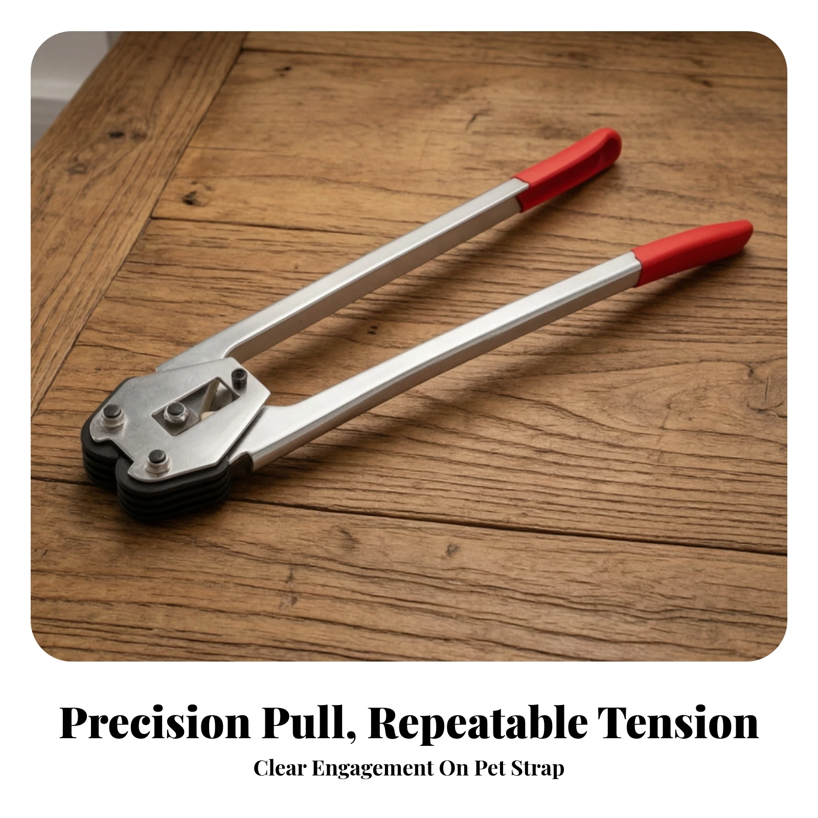 PET Plastic Strapping Tool Compact Manual Strapping Tool Lightweight Efficient for Packers, Packaging Stations view 5