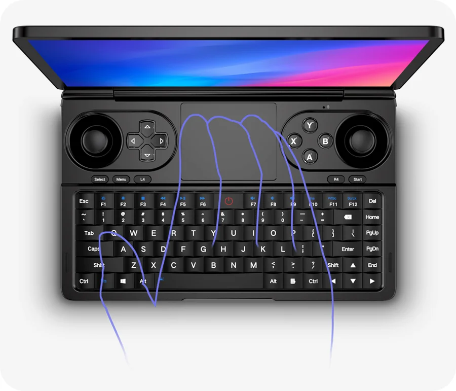 GPD 2025 WIN Mini 16GB 32GB Memory 1TB 2TB SSD Hard Disk AMD Ryzen 8840U HX370 Processor Handheld Gaming Laptop Mini PC Notebook