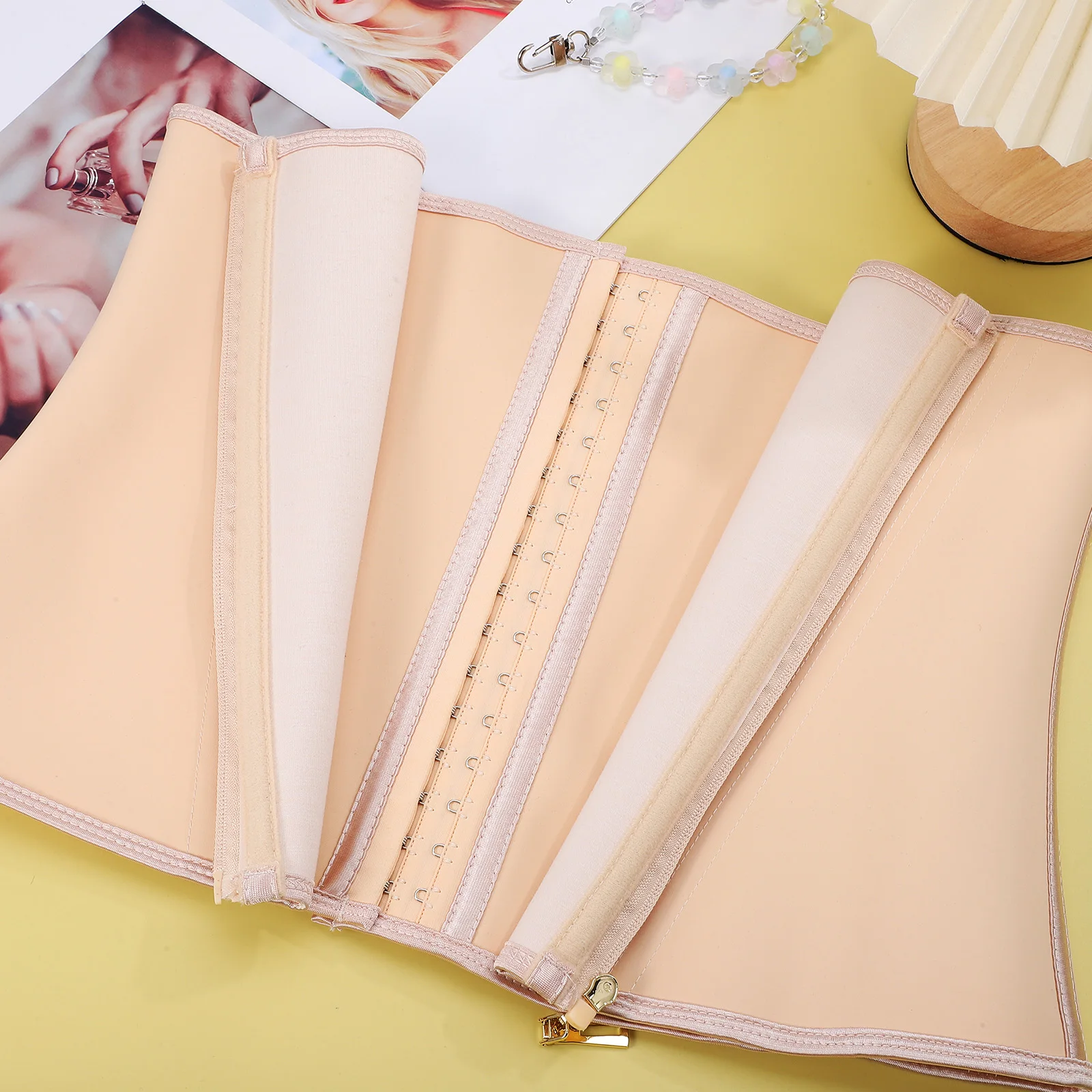 

Zippered Tummy Shapewear Waist Trainer Tops For Women For Women Long Lasting