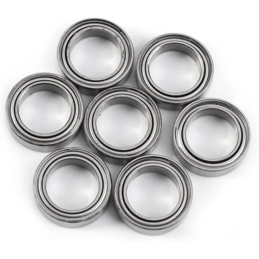 10 Pieces of 6700ZZ Deep Ball Miniature Thin-Walled Bearings Double-Shielded Used for 3D Printer Wheel Bearings