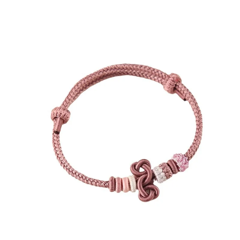 2025 New Style Wenchang Knot Red String Handwoven DIY Jewelry Exam Success Student Friend Gift
