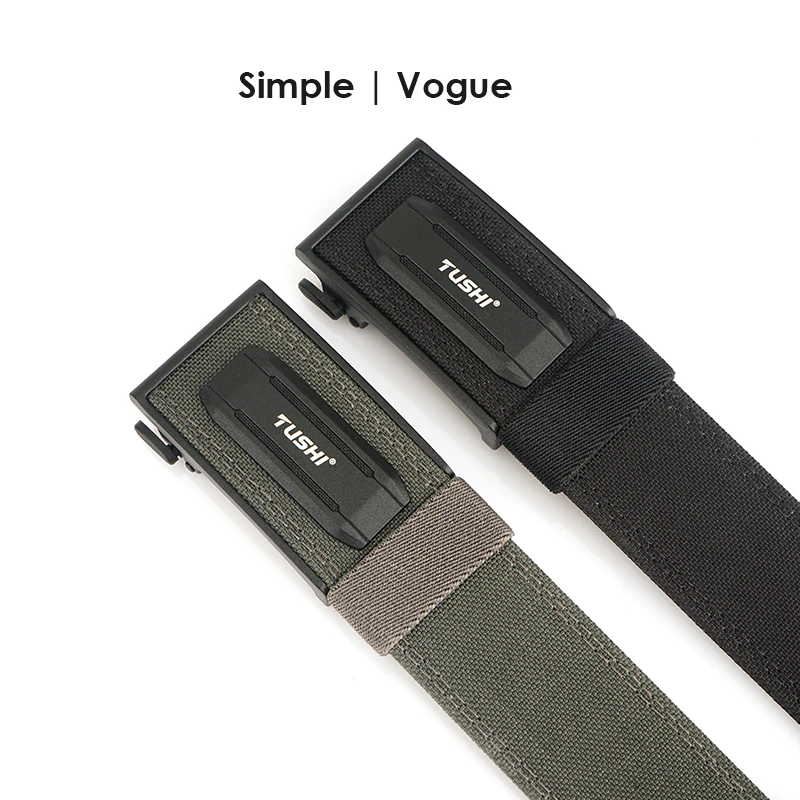 VATLTY Stylish Tactical Belt for Men Metal Automatic Buckle Tight Nylon Military Belt Stiff Work Belt Rigid Casual Girdle Male - Image 6