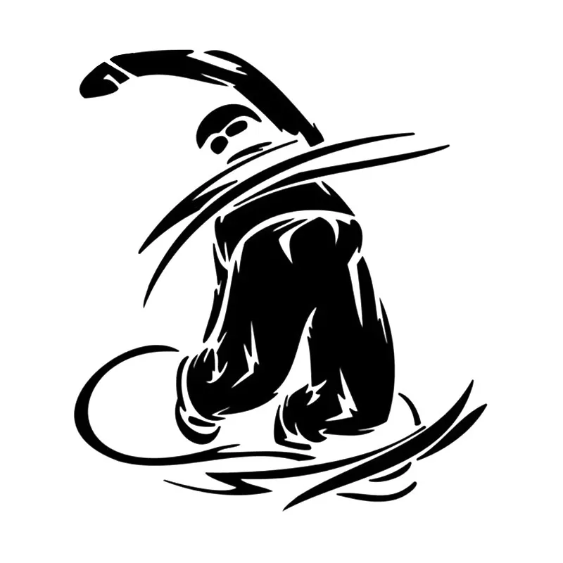 

15*13.5 cm snowboard design and styling window bumper motorcycle dowry decoration vinyl car stickers