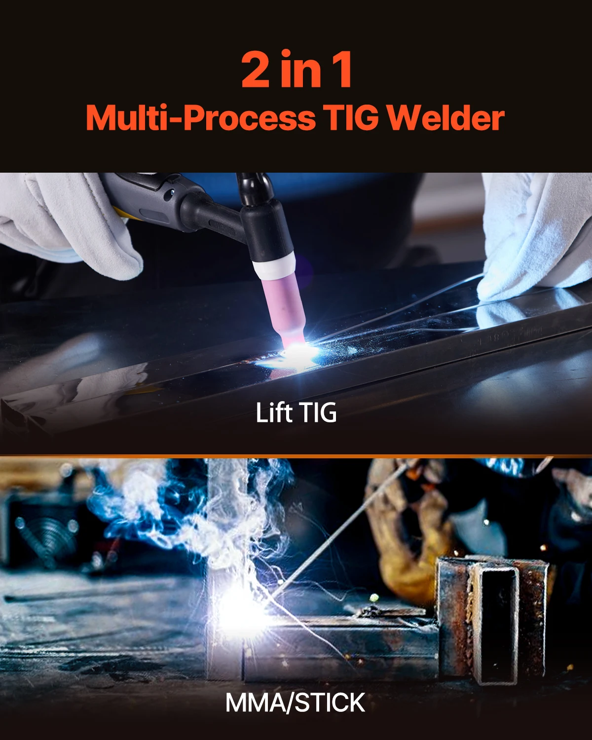 SucceBuy TIG Welder 205A 2in1 - Tig Welder Machine recension och pris