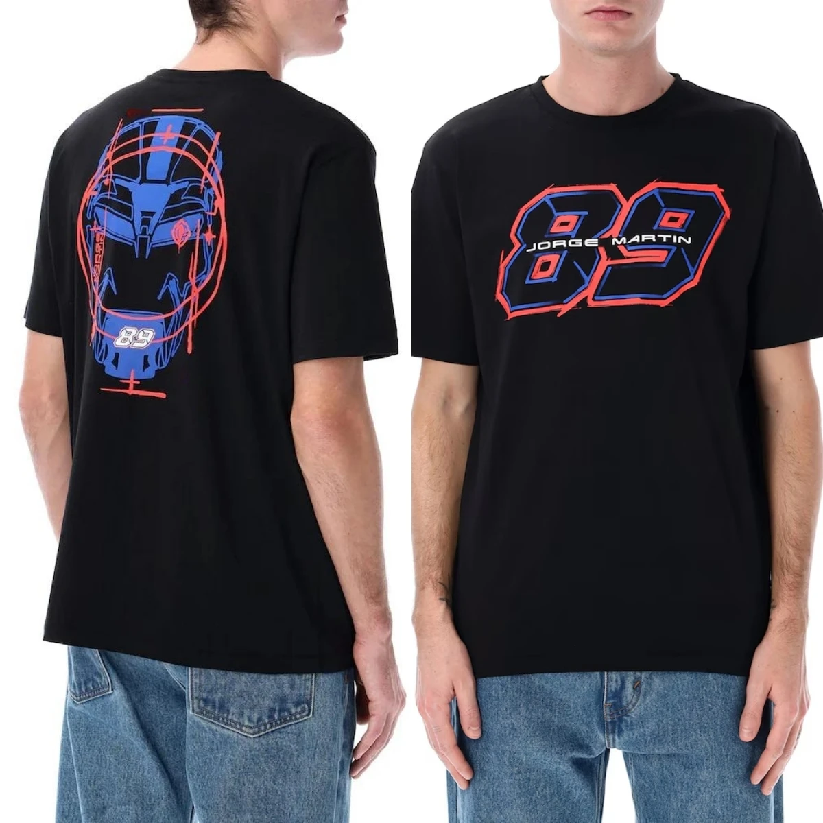 Jorge Martin 89 Graphic Men's Clothing Women's T-Shirt Cotton Short Sleeve Y2k Popular Street Style Fashion 2026 Summer T Shirt