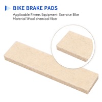 FTXQ Exercise Bike Brake Pads Wool Felt Resistance Drag Pad for Spinning Bike Brake Pads Replacement Part