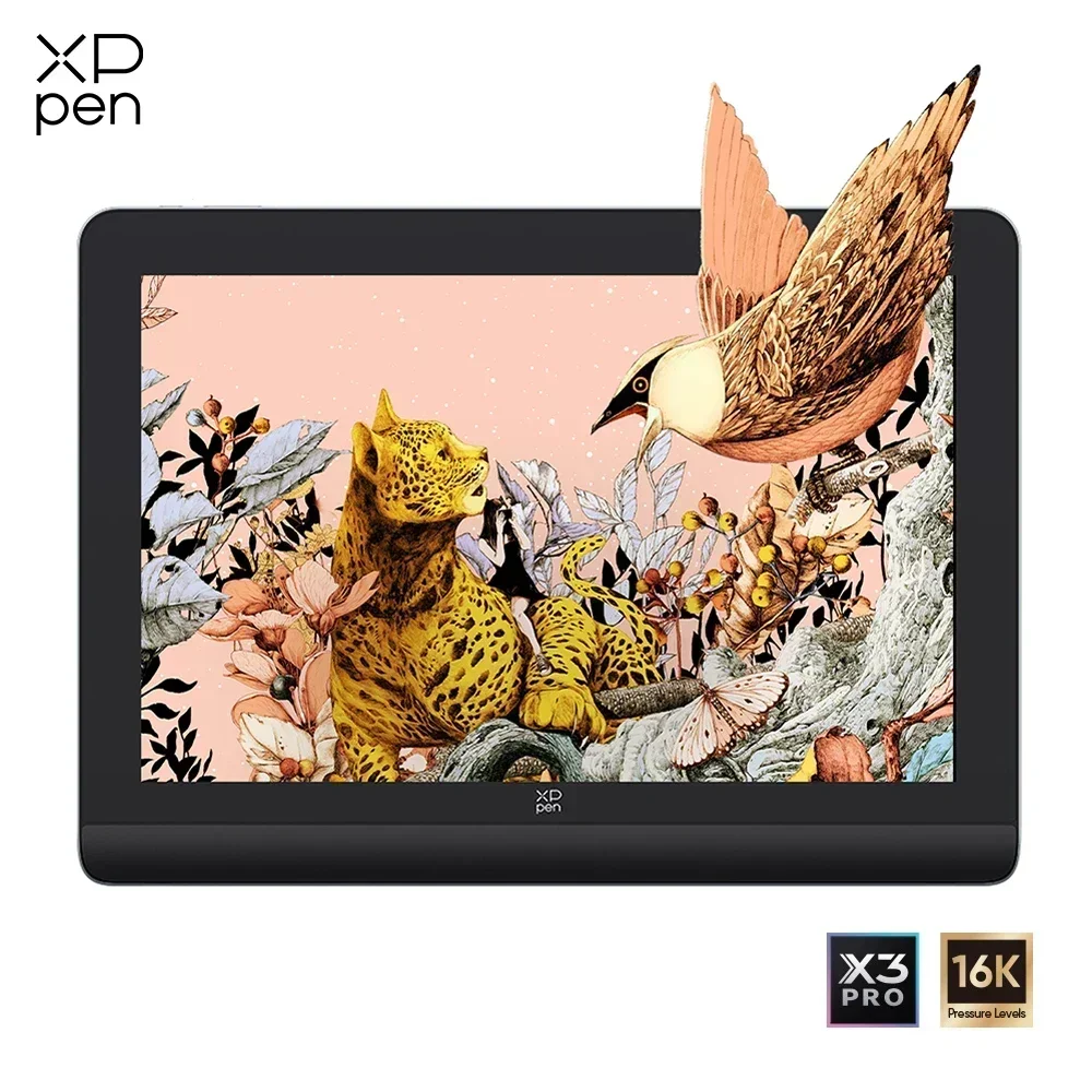 Baru! Tablet Grafis XPPen Artist Pro 16 (Gen 2) Monitor Gambar 16-inci Layar Menggambar 16K Tingkat Tekanan Resolusi 2.5K Windows