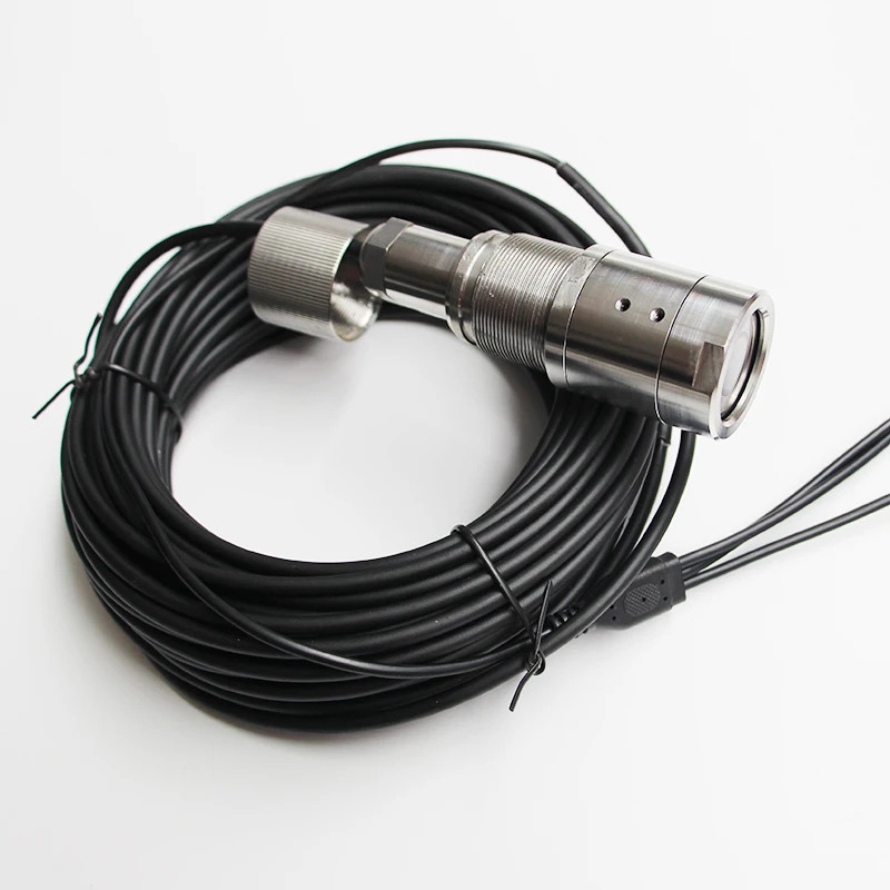 1080P IP68 Waterproof 1-200m Flexible Borehole Groundwater Camera for Pipe Sewer Plumbing Inspection