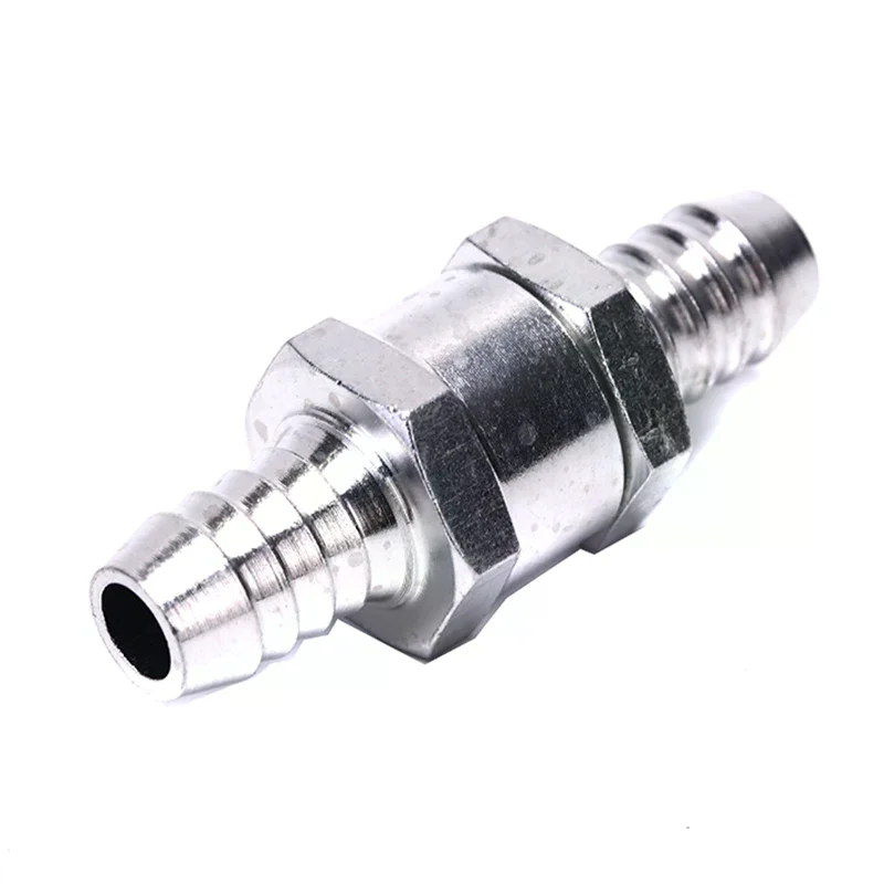 One Way 6/8/10/12mm 4 Size Aluminium Alloy Fuel Non Return Check Valve