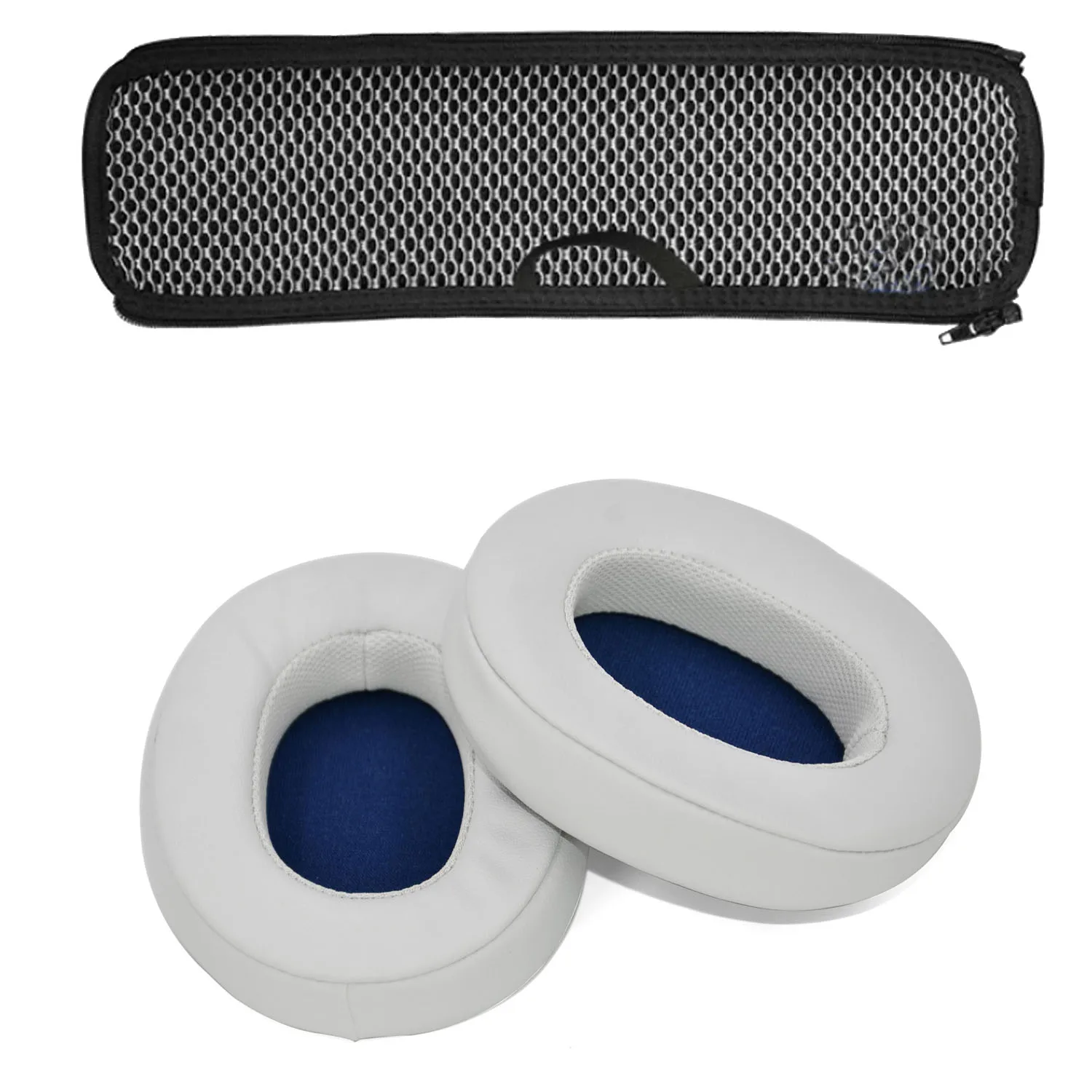 Earpads & Headband Cover for Sony MDR-ZX750AP MDR-ZX750BN MDR ZX750AP ZX750BN Headphone Replacement Ear Pads Cushions Cover Foam