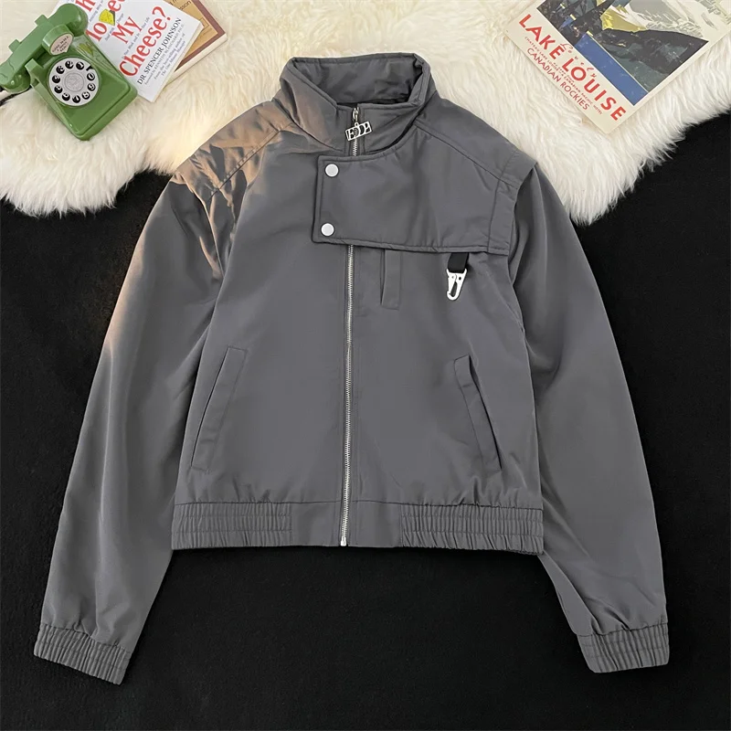 

Hip Hop Hiking Jackets Men Windbreakers Detachable Short Length Warm Men's Spring Autumn Coats Jacket for Men Clothing B141