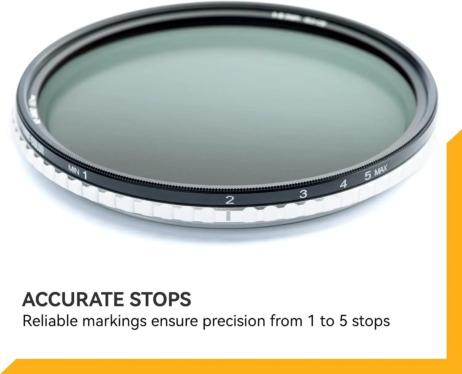 NiSi Swift ND‑Vario Filter ND2‑ND32 1‑5 Stops 43‑105mm True‑Color No X‑Effect Waterproof Glass For Swift System