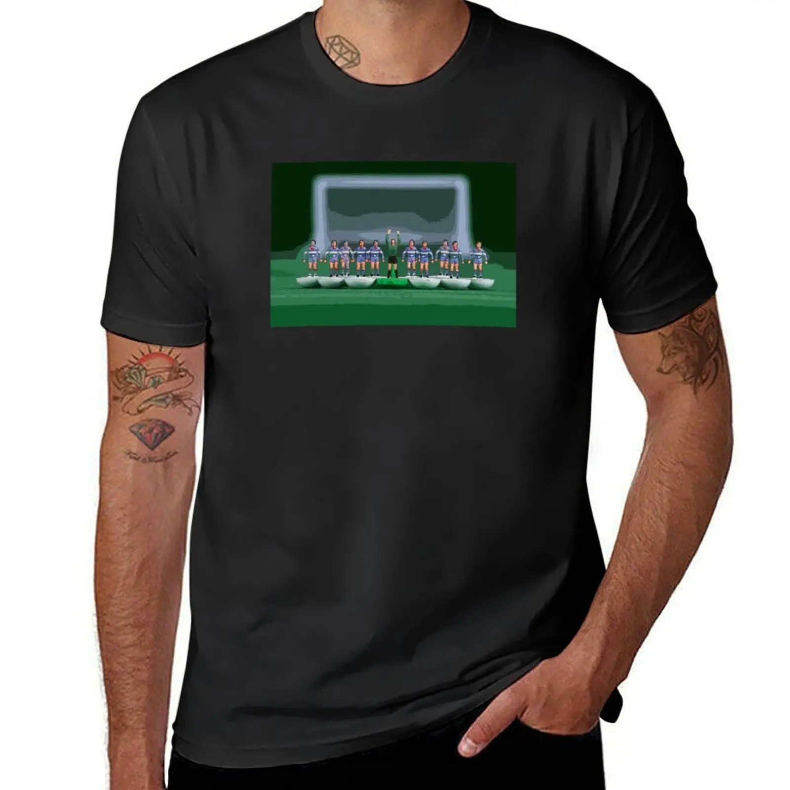 Fiorentina Subbuteo Team T-Shirt für einen Jungen Kawaii Kleidung Männer Grafik T-Shirts