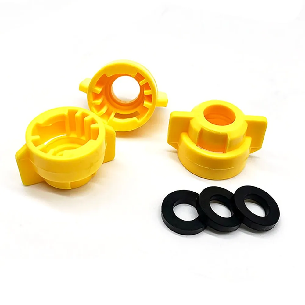 1/2/5/10/20 قطعة نبات الأنابيب فوهة تركيبات فوهة البخاخ البخاخ فم مستدير/مسطح الفم التوصيل/غطاء البطاقة #4