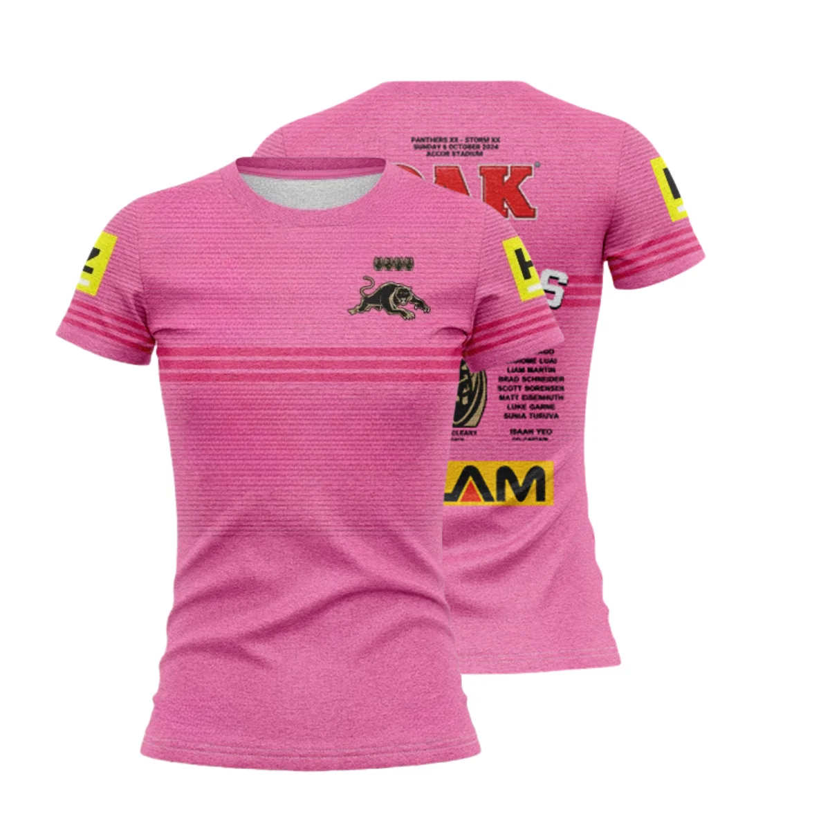 2024 Rugby Penrith Panthers New Women's T-shirt Splicing/Legion Commemorative Edition High Quality Rugby Women's T-shirt