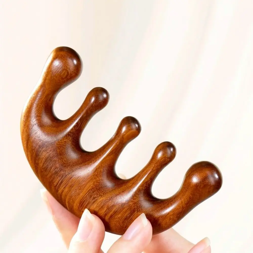 Wide Tooth Scalp Massage Comb Resin Brush Portable Detangling Tool For Smooth Healthy Hair Daily Scalp Stimulation Styling Kit