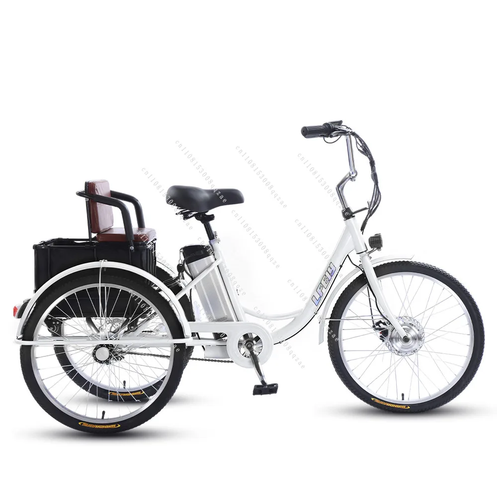 24 Ballet Elderly Electric Power Tricycle, Tricycle, Pick Up Child Electric Tricycle