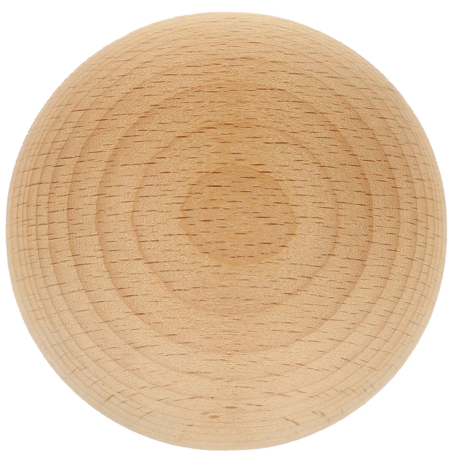 Mini Unfinished Wooden Ball Natural Wood Color Easy to Paint Dye Emboss Or Decorate with Stickers Smooth Surface Safe DIY Craft