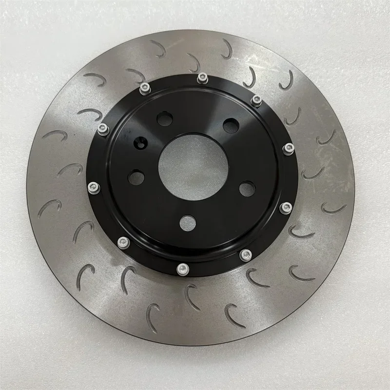 Hot 355x32mm Automatic Brake Disc for Golf Mk4 R32 for Br 18z Caliper 6 Pots view 5