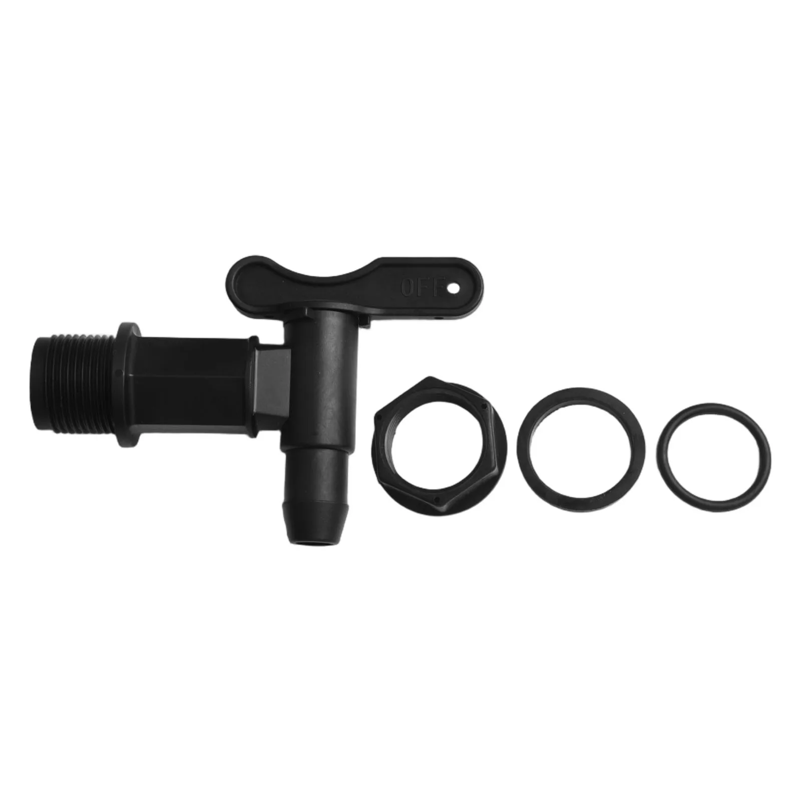 Plastic Water Butt Tap Adaptor Beer Garden Water Tanks Faucet Tap Adapter Tool IBC Faucet Replacement Connector Valves